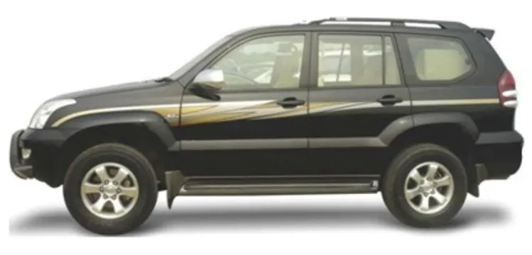 خط کشی بدنه پرادو GS-TLP-043