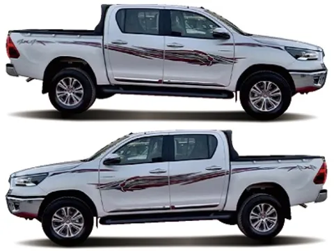 استیکر خط کشی بدنه هایلوکس GS-TH-271