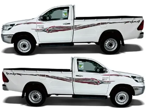 استیکر خط کشی بدنه هایلوکس GS-TH-278