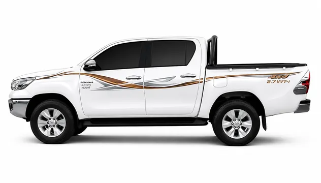 BODY STICKER STRIPE TOYOTA HILUX 2017 4D GS-TH-187