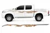 BODY STICKER STRIPE TOYOTA HILUX 2013 4D GS-TH-107B