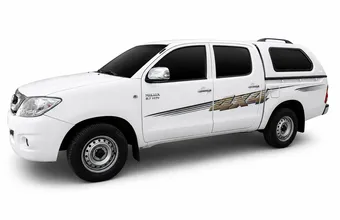 BODY STICKER STRIPE TOYOTA HILUX 2011 4D GS-TH-069