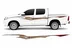 BODY STICKER STRIPE TOYOTA HILUX VIGO 2006 4D GS-TH-011