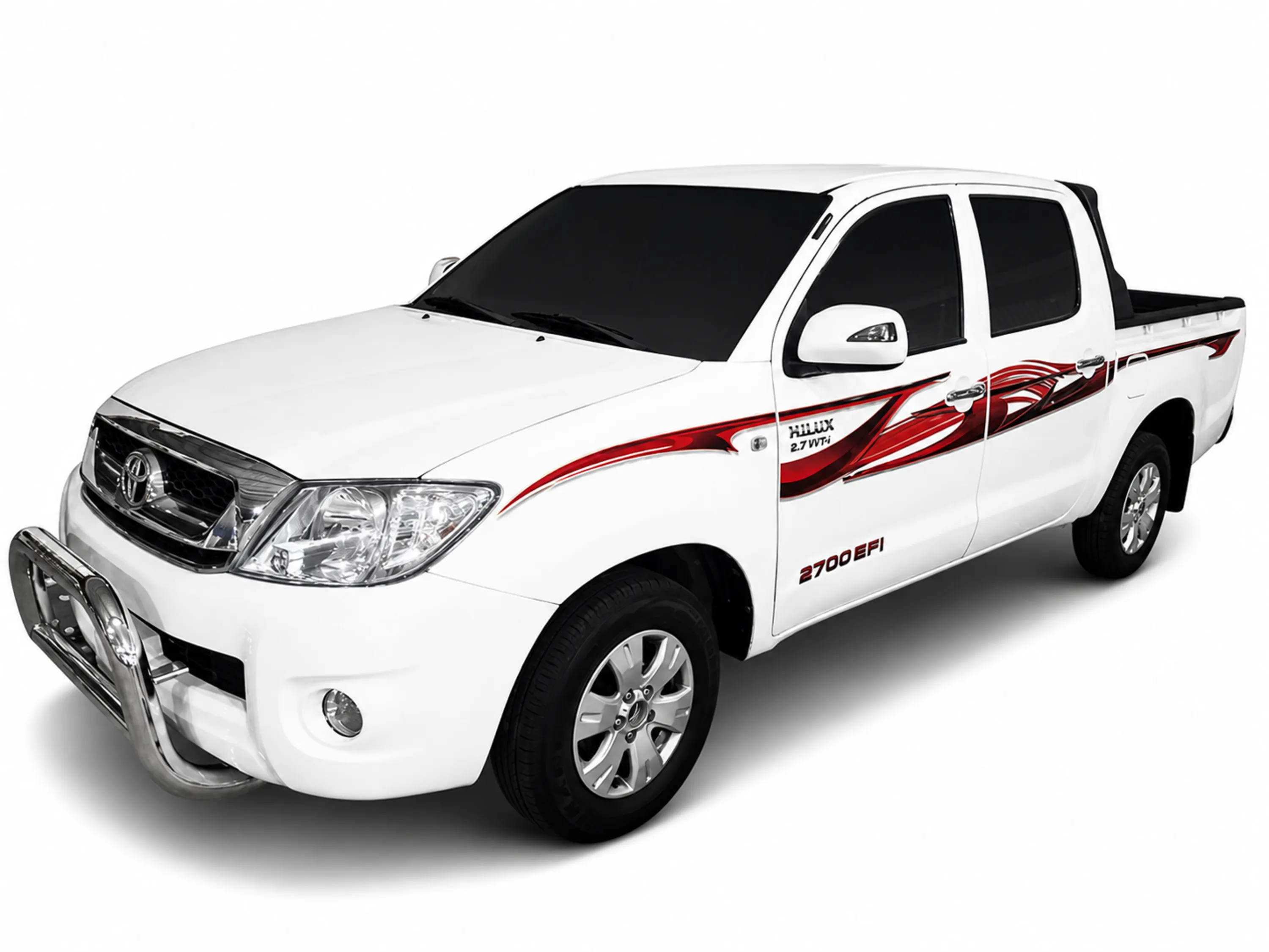 BODY STICKER STRIPE TOYOTA HILUX 2010 4D GS-TH-043