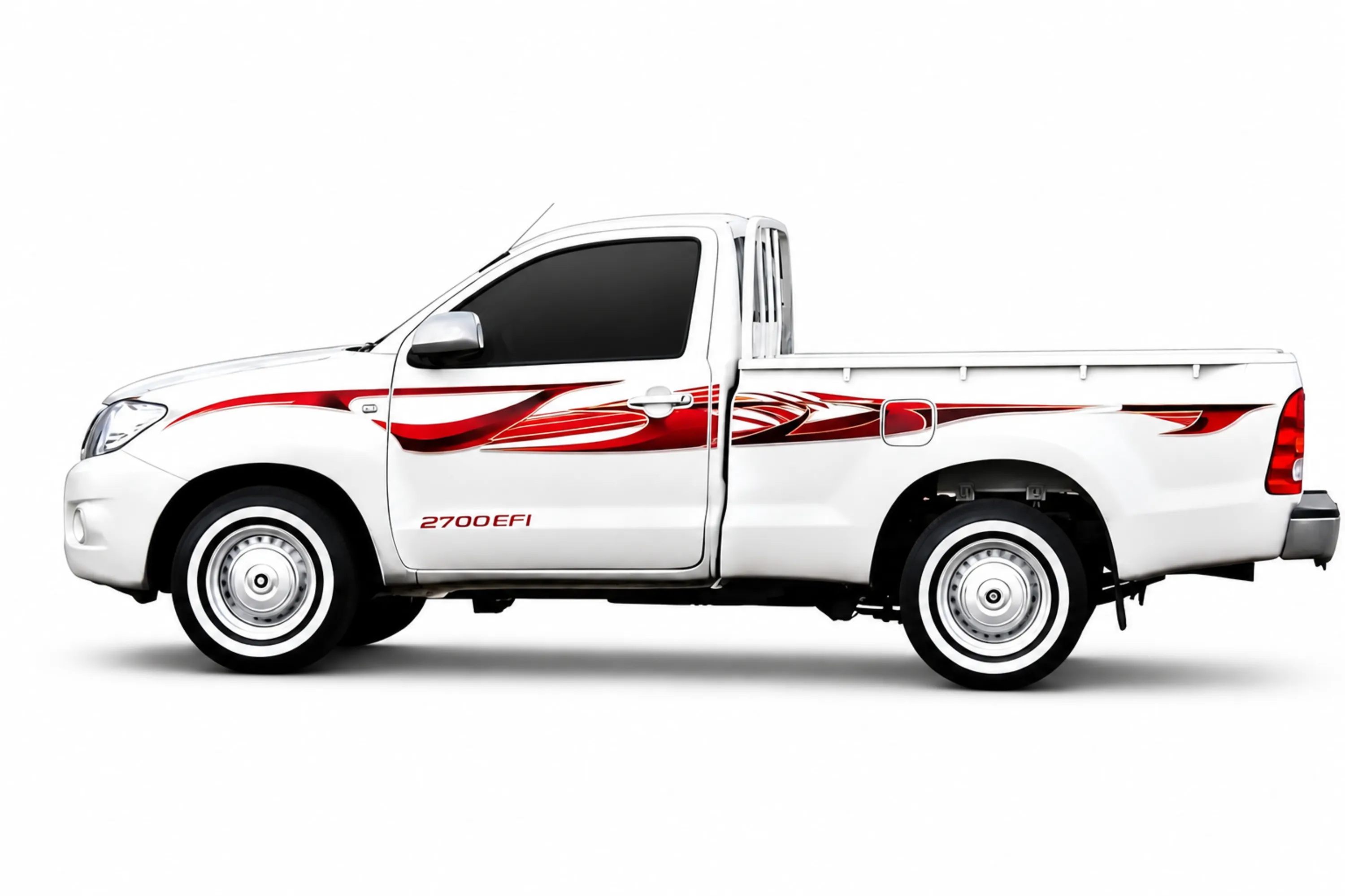 BODY STICKER STRIPE TOYOTA HILUX 2010 2D GS-TH-054