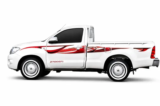 BODY STICKER STRIPE TOYOTA HILUX 2010 2D GS-TH-054