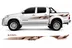 BODY STICKER STRIPE TOYOTA HILUX 2012 4D GS-TH-079