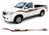 BODY STICKER STRIPE TOYOTA HILUX 2015 2D GS-TH-131