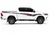 BODY STICKER STRIPE TOYOTA HILUX 2016 4D GS-TH-141