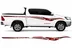 BODY STICKER STRIPE TOYOTA HILUX 2016 4D GS-TH-140