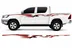 BODY STICKER STRIPE TOYOTA HILUX 2016 4D GS-TH-148