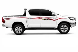 BODY STICKER STRIPE TOYOTA HILUX 2017 4D GS-TH-162