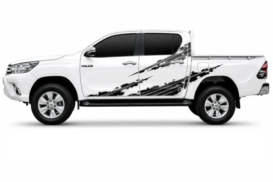 BODY STICKER STRIPE TOYOTA HILUX 2020 4D GS-TH-222