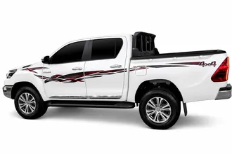 BODY STICKER STRIPE TOYOTA HILUX 2022 4D GS-TH-230