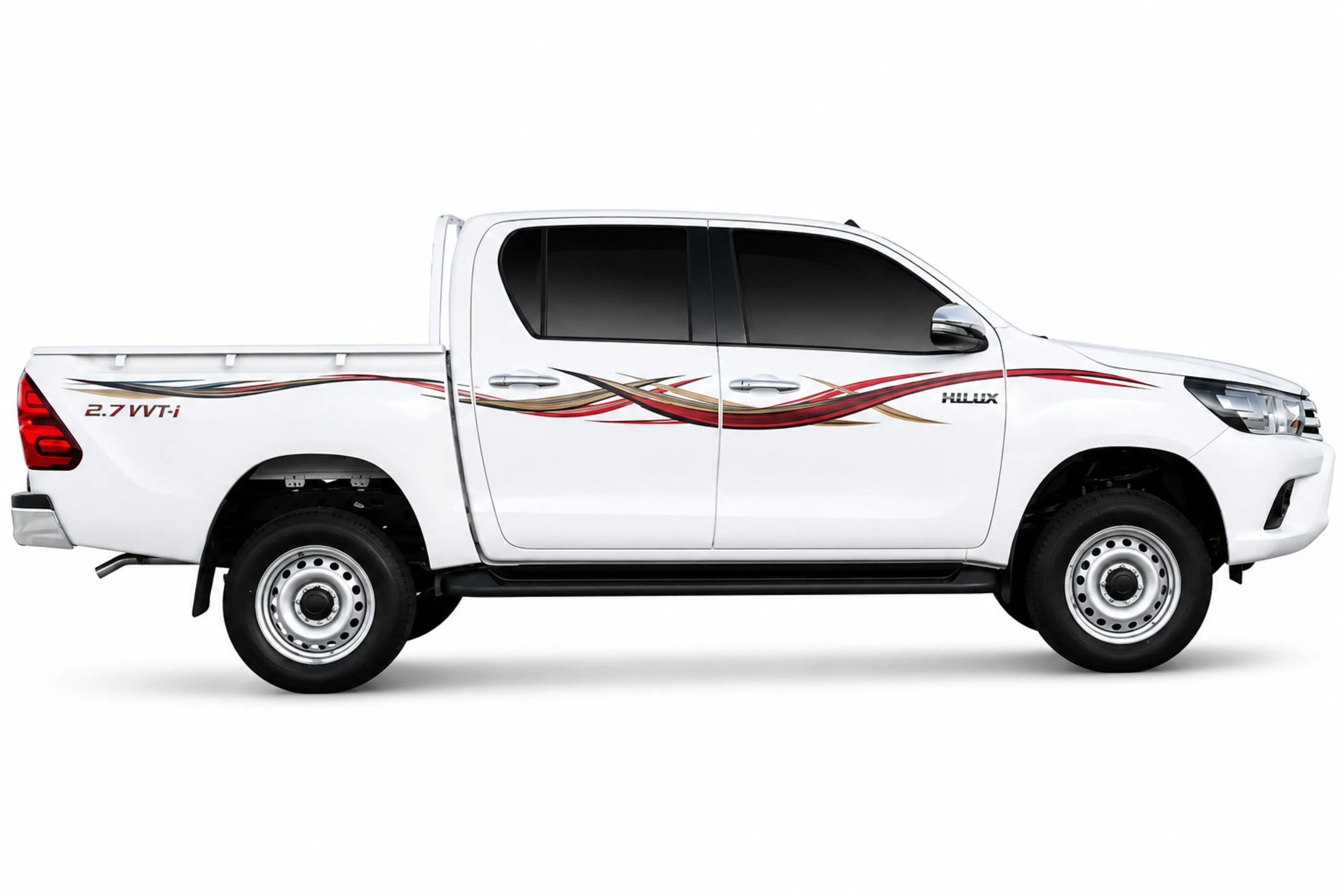 BODY STICKER STRIPE TOYOTA HILUX 2021 4D GS-TH-237
