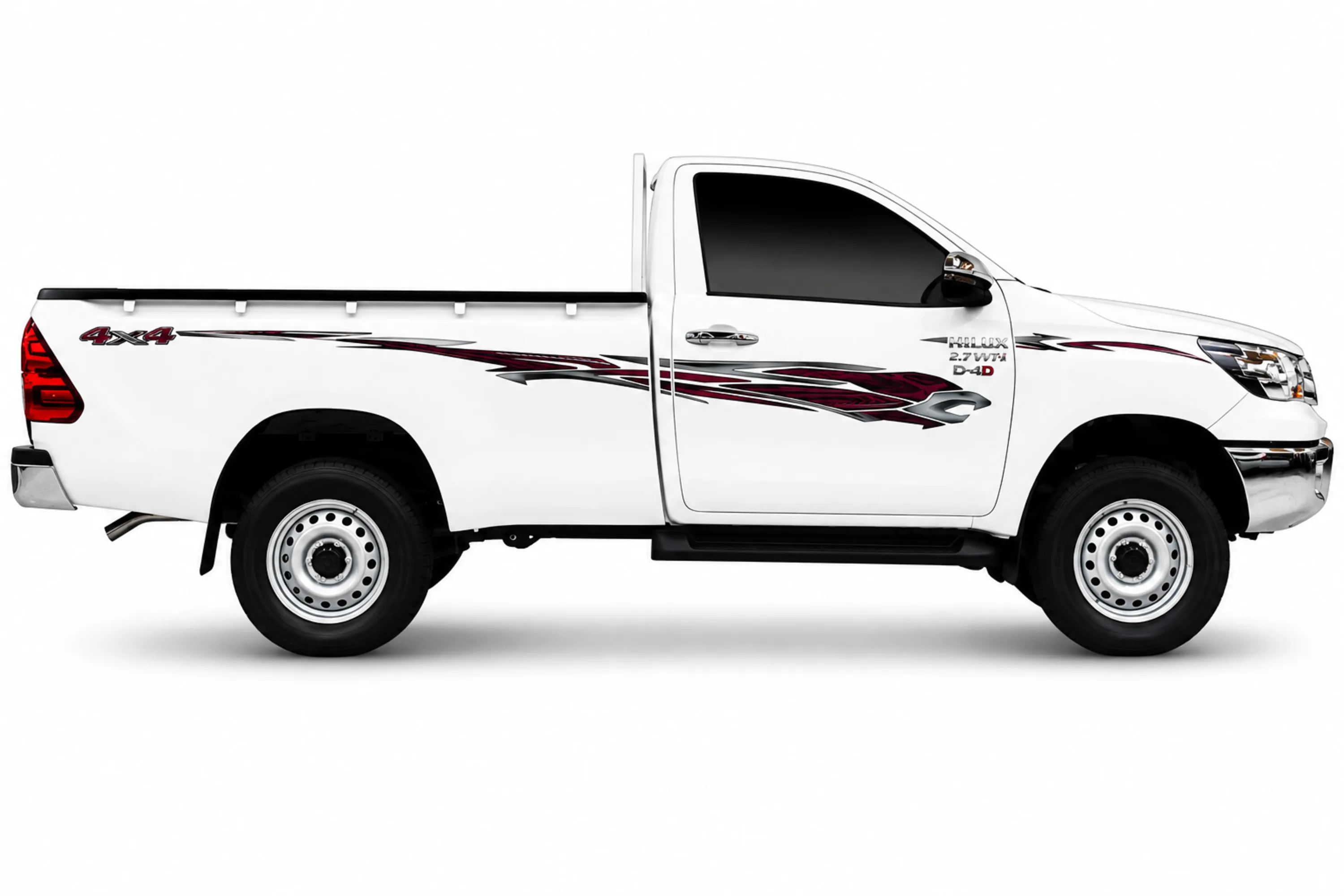 BODY STICKER STRIPE TOYOTA HILUX 2023 2D LONG GS-TH-248