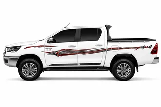 BODY STICKER STRIPE TOYOTA HILUX 2024 4D GS-TH-271