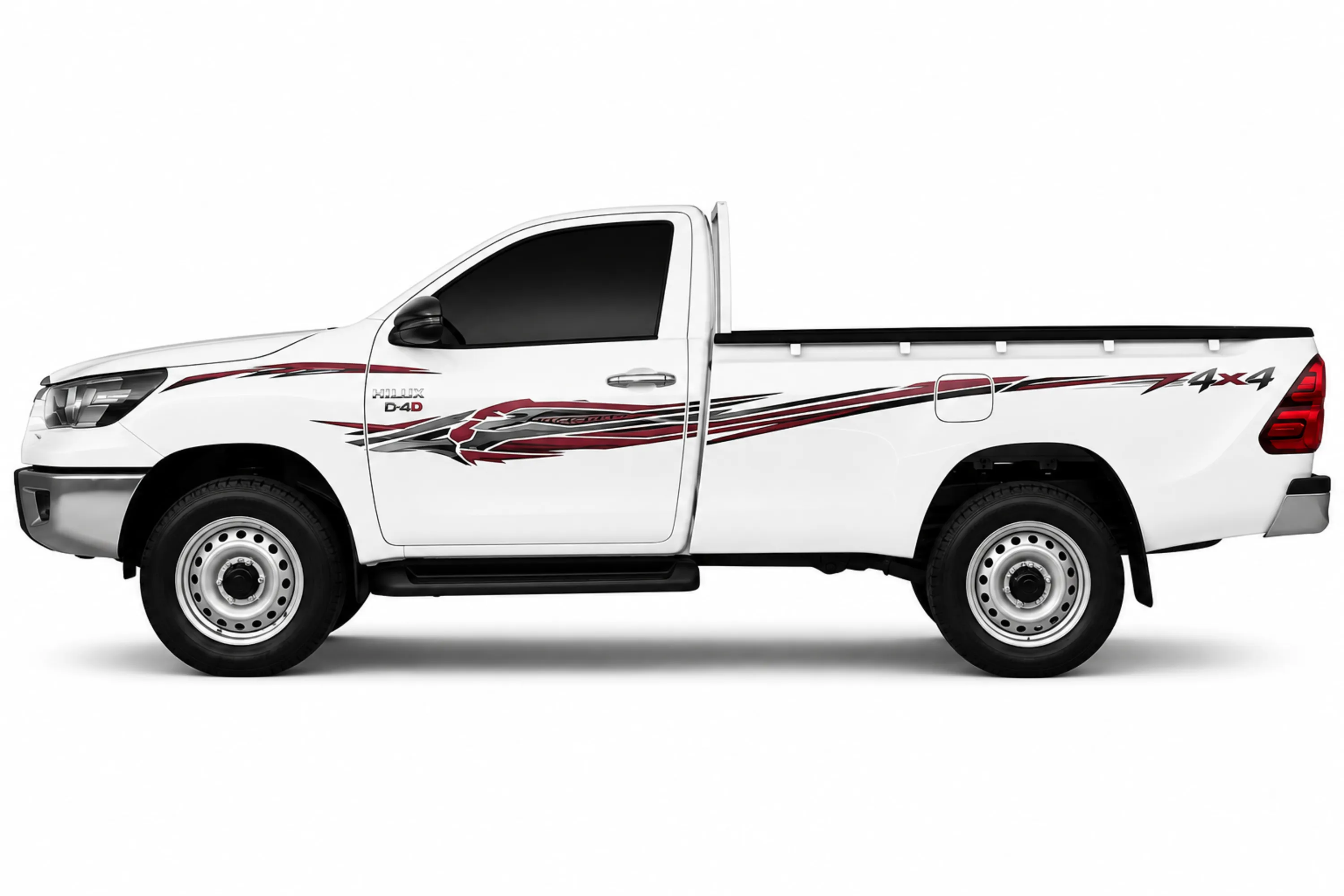 BODY STICKER STRIPE TOYOTA HILUX 2024 2D LONG GS-TH-278