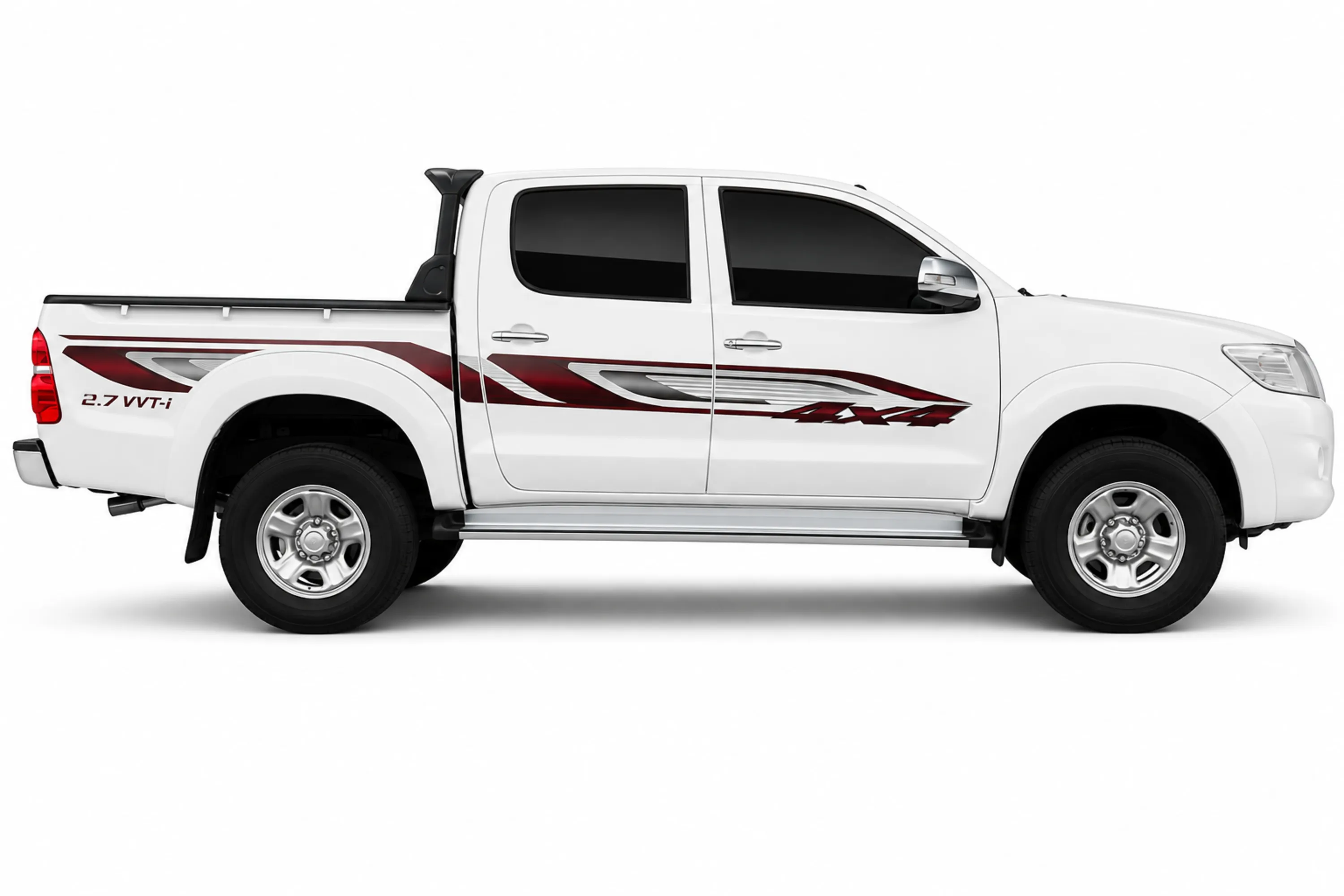 BODY STICKER STRIPE TOYOTA HILUX 2012 4D GS-TH-082