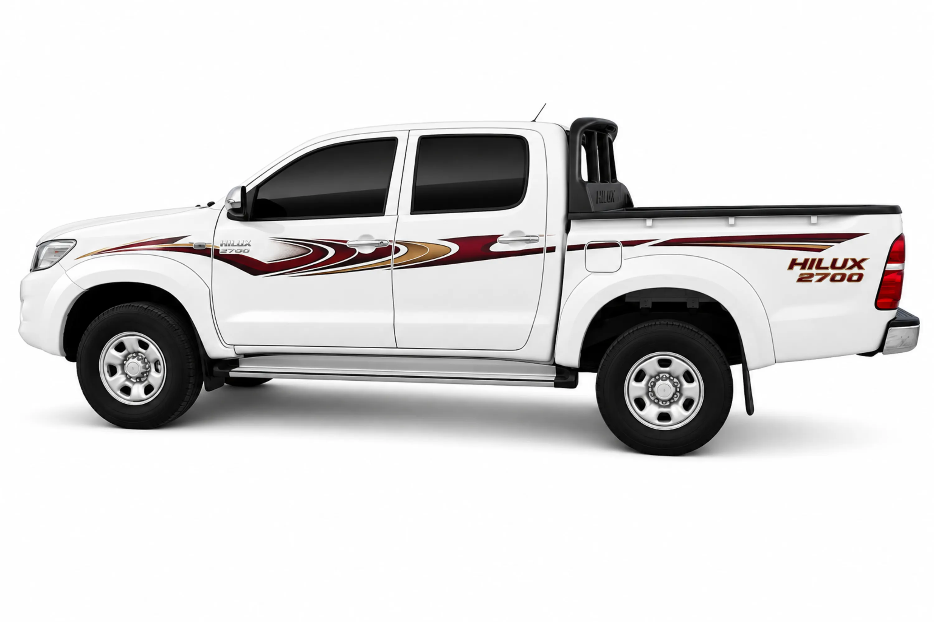 BODY STICKER STRIPE TOYOTA HILUX 2015 4D GS-TH-138