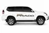 BODY STICKER STRIPE TOYOTA PRADO GRJ-RZJ120 2006 GS-TLP-058