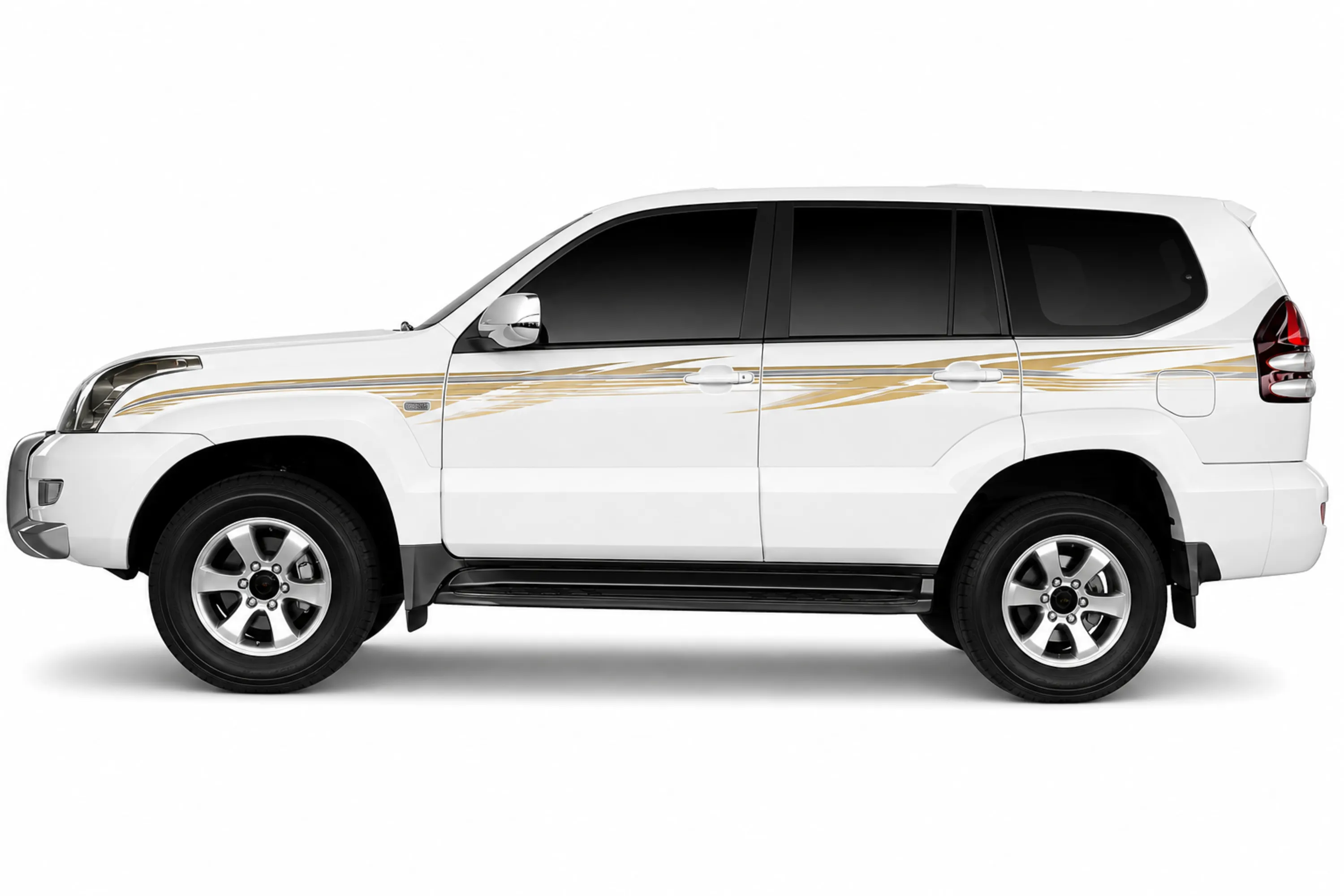 BODY STICKER STRIPE TOYOTA PRADO GRJ-RZJ120 2007 UP GS-TLP-061