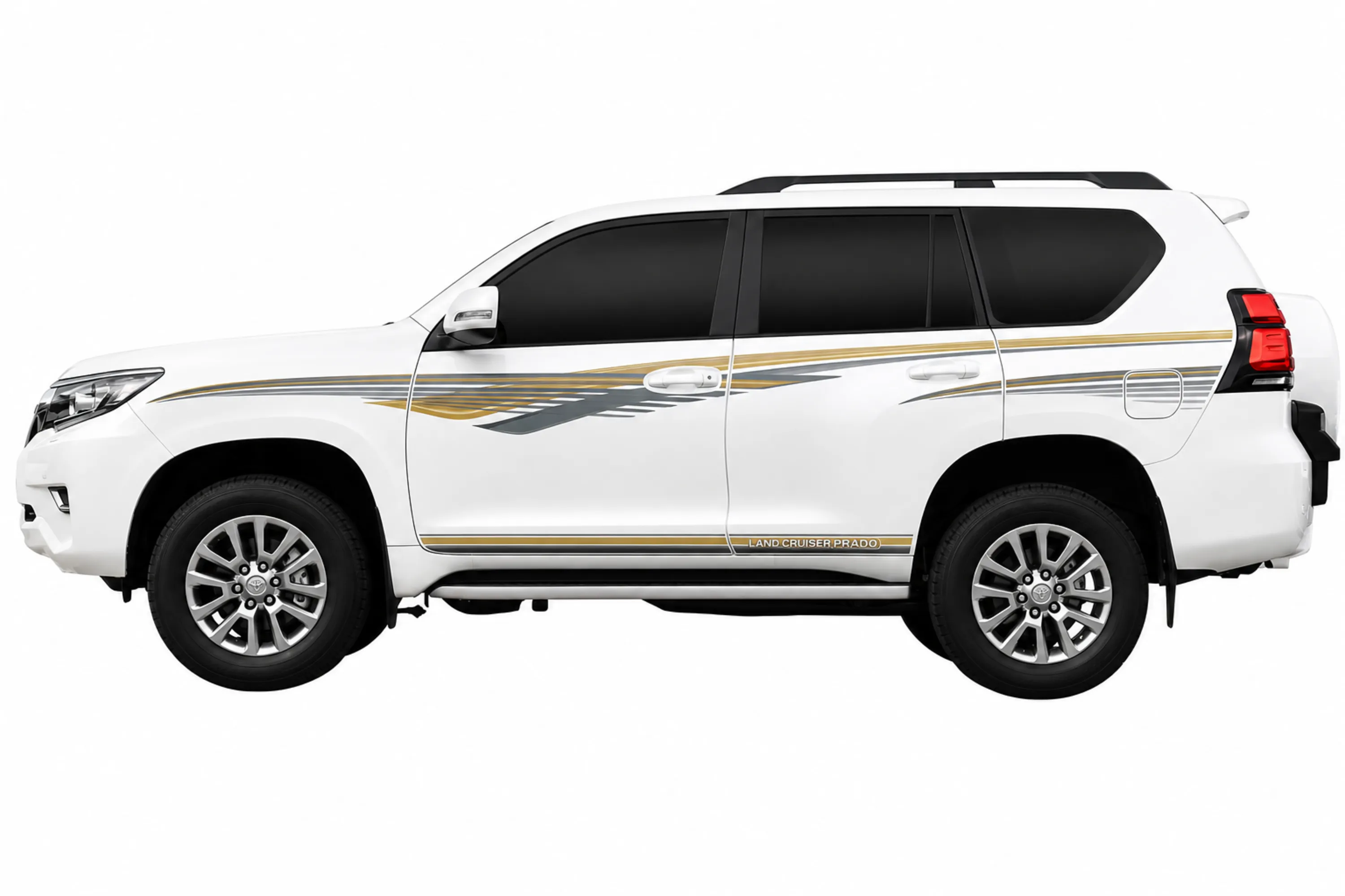 BODY STICKER STRIPE TOYOTA PRADO GRJ-RZJ150 2010 UP GS-TLP-118