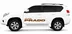BODY STICKER STRIPE TOYOTA PRADO GRJ-RZJ120 2010 GS-TLP-145B