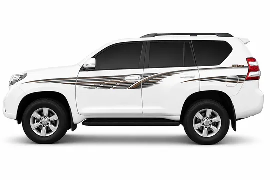 BODY STICKER STRIPE TOYOTA PRADO 2018 UP GS-TLP-245