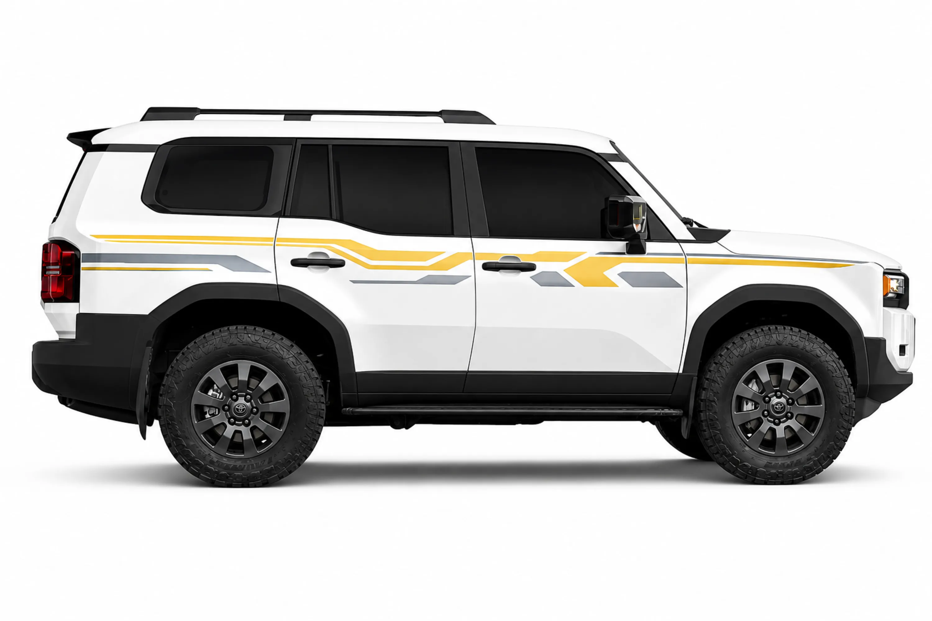 BODY STICKER STRIPE TOYOTA PRADO LC250 2024 UP GS-TLP-233