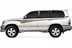 BODY STICKER STRIPE TOYOTA LAND CRUISER VX-R 2007 UP GS-TLC-071