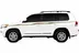 BODY STICKER STRIPE TOYOTA LAND CRUISER VX-R 2015 GS-TLC-209