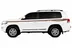 BODY STICKER STRIPE TOYOTA LAND CRUISER 2015 GX-R UP GS-TLC-208