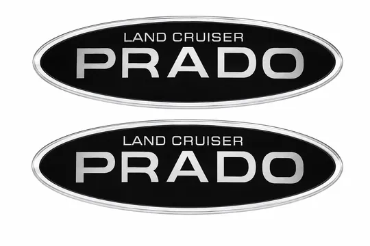 SPARE TIRE STICKER TOYOTA PRADO 2007 GS-TLP-149A