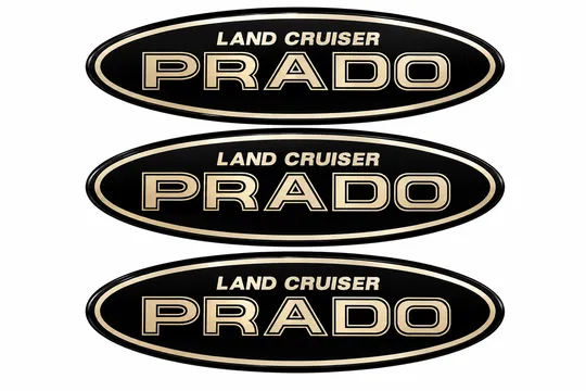 SPARE TIRE STICKER TOYOTA PRADO 2007 GS-TLP-149B