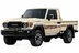 BODY STICKER STRIPE TOYOTA LAND CRUISER LC79 2024 CS-LCP-127