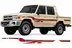 BODY STICKER STRIPE TOYOTA LAND CRUISER LC79 2012 CS-LCP-118