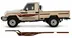 BODY STICKER STRIPE TOYOTA LAND CRUISER LC79 2017 GS-LCP-062