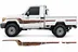 BODY STICKER STRIPE TOYOTA LAND CRUISER LC79 2022 GS-LCP-091