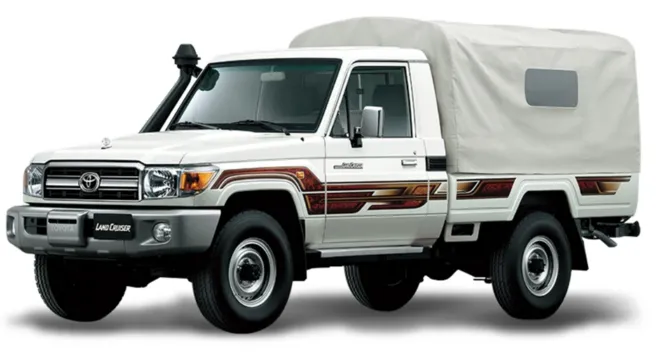 BODY STICKER STRIPE TOYOTA LAND CRUISER LC79 2013 GS-LCP-045
