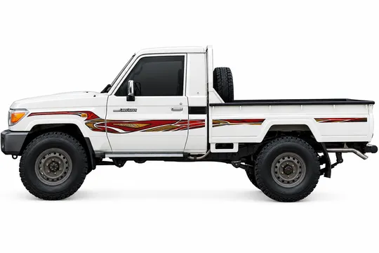 BODY STICKER STRIPE TOYOTA LAND CRUISER LC79 2020 CS-LCP-083